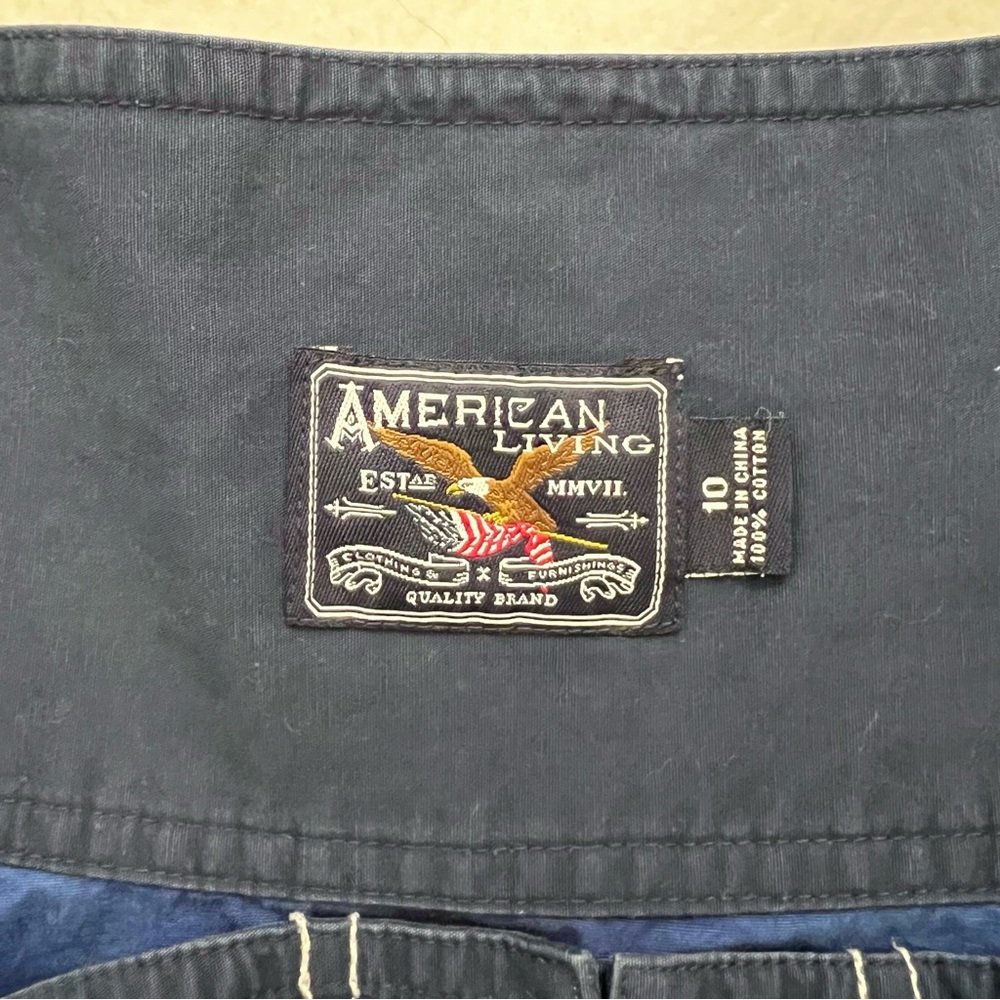 American Living Patchwork Nautical Americana Midi… - image 3